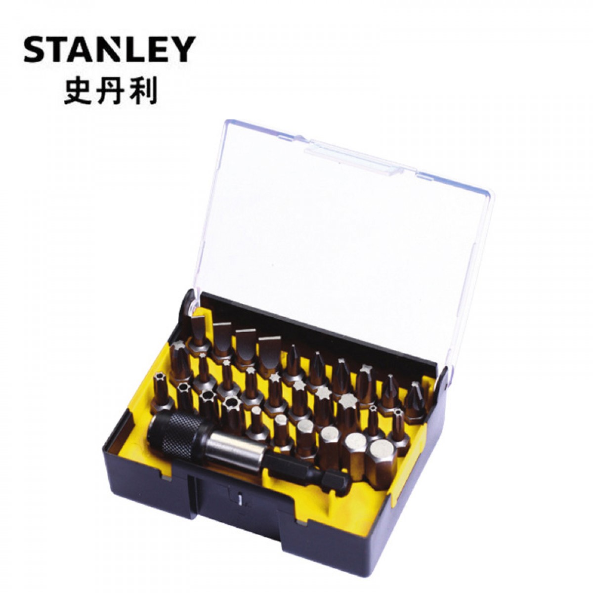 史丹利 63-401-23 31件6.3MM系列旋具头和快脱磁性接杆组套A