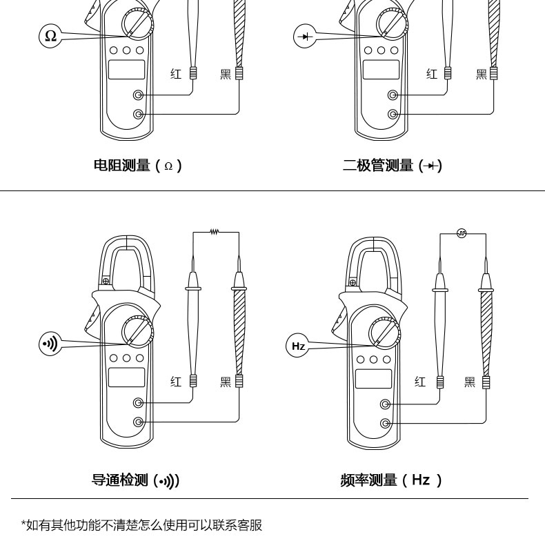 优利德 UT216A 电流表 600A真有效值数字钳形表