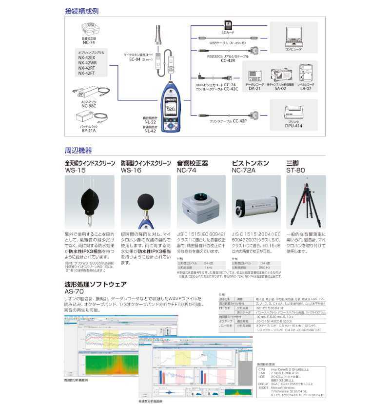 理音普通声级计NL-42