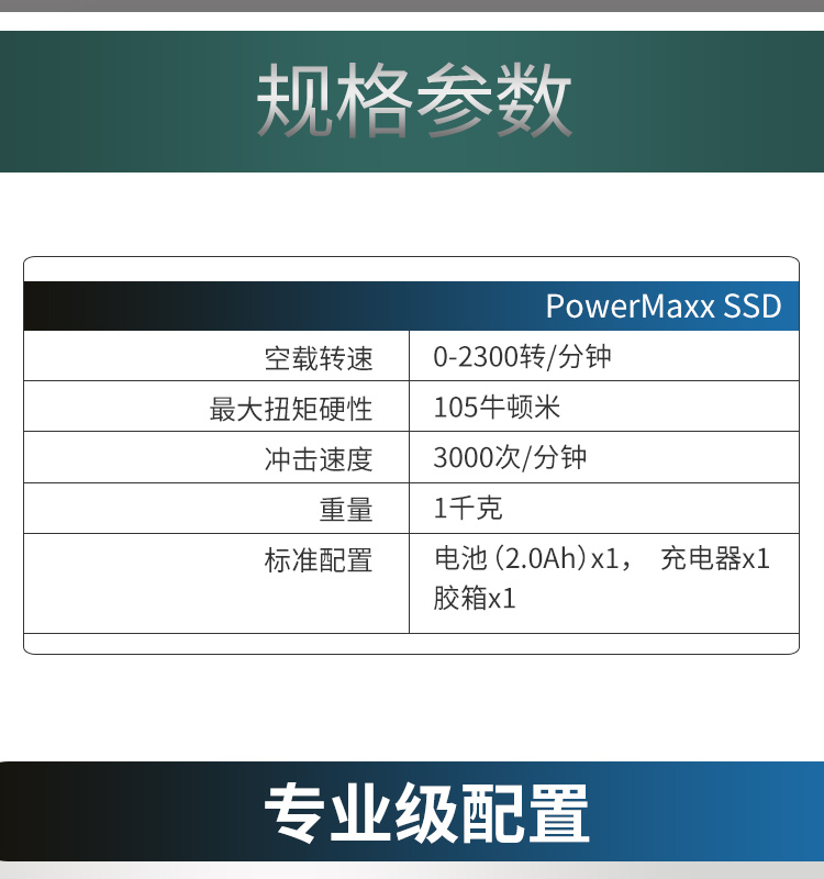 麦太保 PowerMaxx SSD 充电式扳手