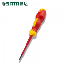 世达 61311 G系列双色柄一字绝缘螺丝批2.5x75MM