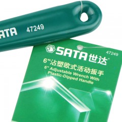 世达 47249 沾塑欧式活动扳手6
