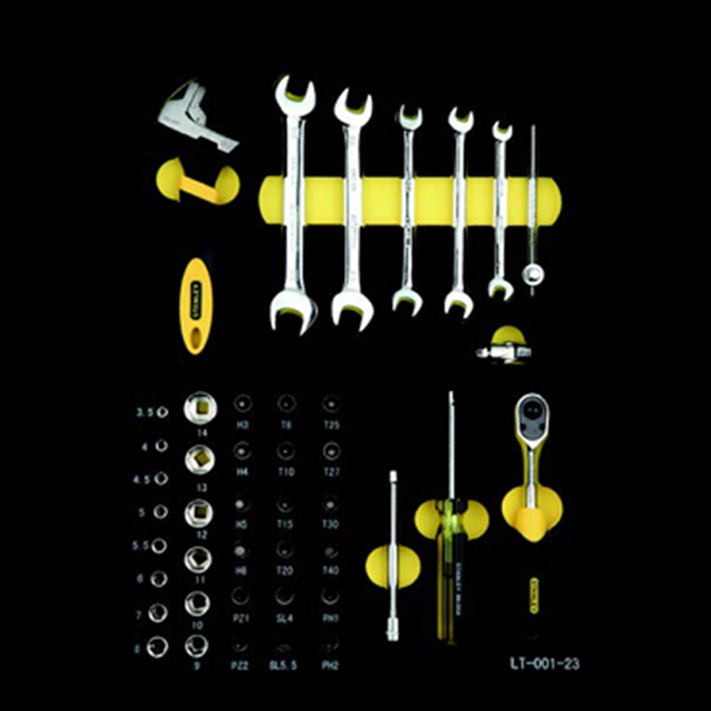 史丹利 43件套6.3MM系列公制工具托 LT-021-23