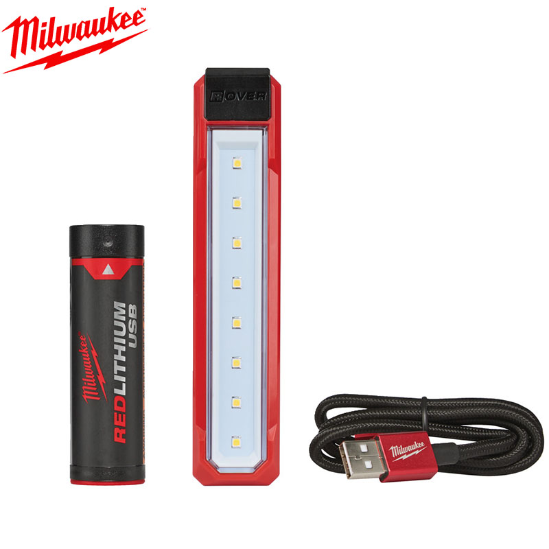米沃奇Milwaukee防尘防水USB充电式高亮LED磁吸棒灯IP54 L4FL-201