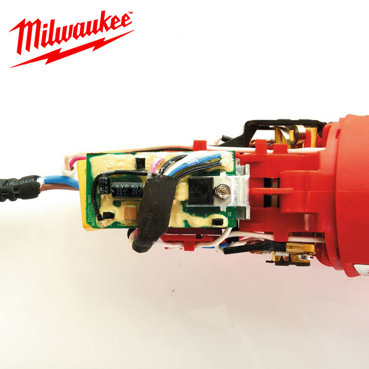 美国米沃奇电动工具MILWAUKEE 调速重型角向砂光机 抛光机 AS12E