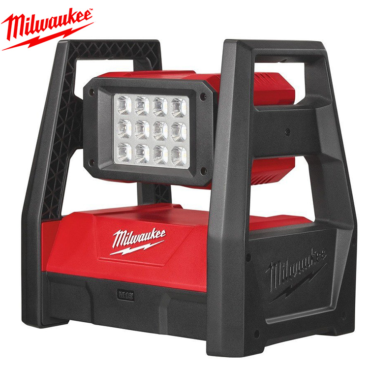 美国Milwaukee米沃奇真彩可调理LED高亮投光灯现场照明灯M18HAL-0