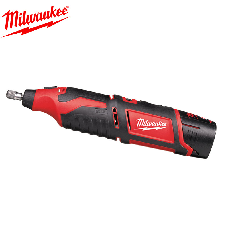 Milwaukee米沃奇充电式电磨C12RT直磨机锂电12V电动工具2460-20