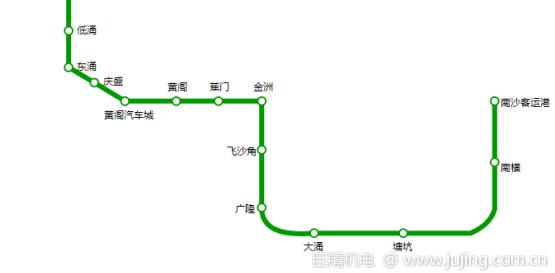 广州市4号地铁线路图图片